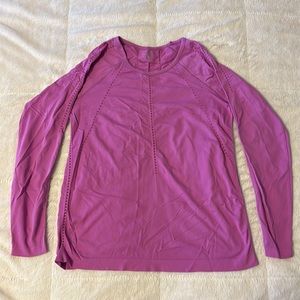 Athleta Women’s Foothill Seamless Long Sleeve Top Size Medium